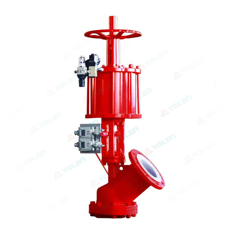FLS45/FLX45-Up/down display discharge valve