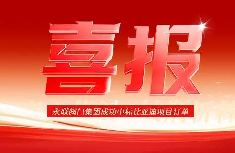 Yonglian Valve Group welcomes the successful bid for the BYD project order in 2024.