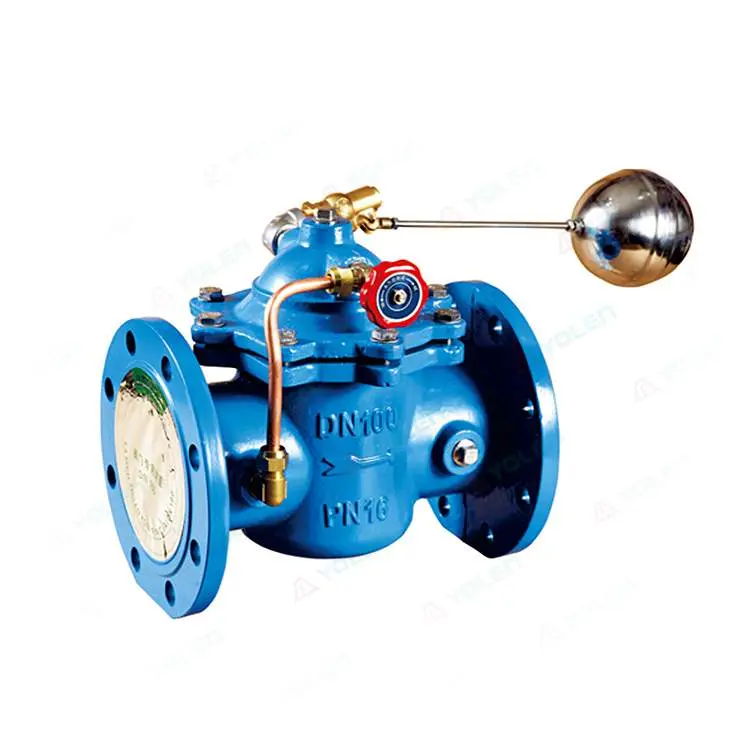 Remote control float valve